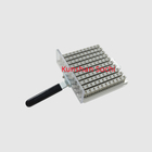 PCB Machine Part Sliver Aluminum Tool Cassette with Shell 100 Drill Bites Holder for PCB CNC Schmoll Machines